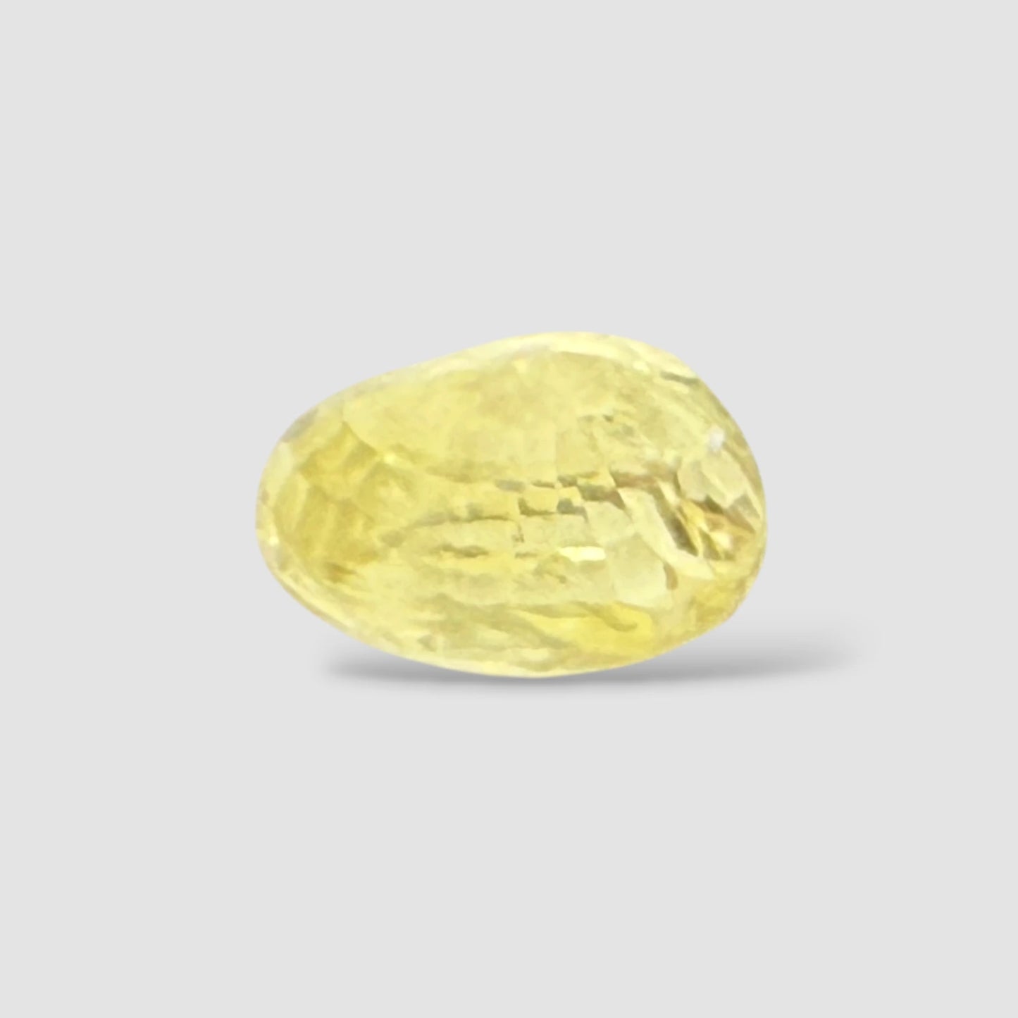 Natural Yellow Sapphire Oval Mixed Cut - 3.00 Carats