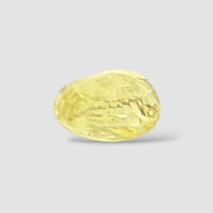 Natural Yellow Sapphire Oval Mixed Cut - 3.00 Carats
