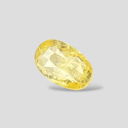 Natural Yellow Sapphire Oval Mixed Cut - 3.01 Carats