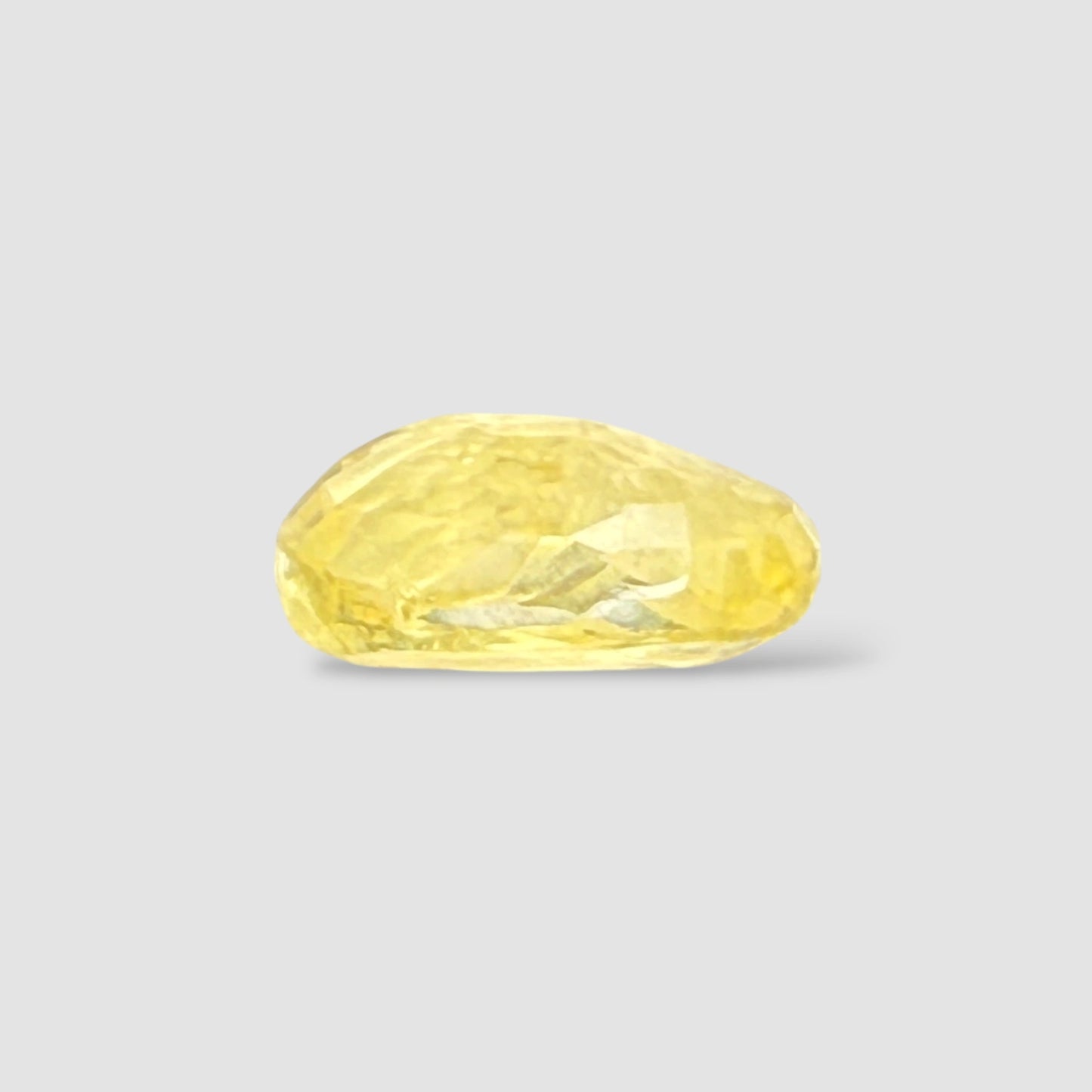 Natural Yellow Sapphire Oval Mixed Cut - 3.01 Carats