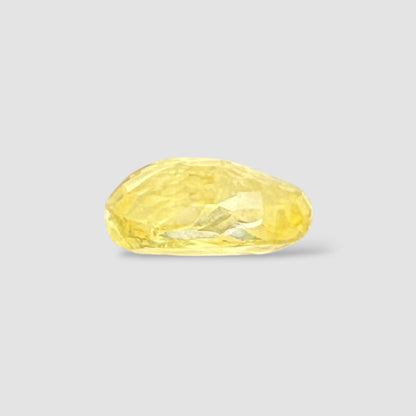 Natural Yellow Sapphire Oval Mixed Cut - 3.01 Carats