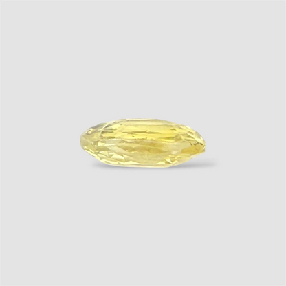 Natural Yellow Sapphire Oval Mixed Cut - 3.2 Carats