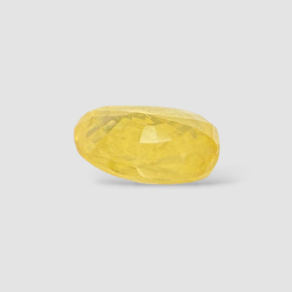 Natural Yellow Sapphire Oval Mixed Cut - 3.65 Carats