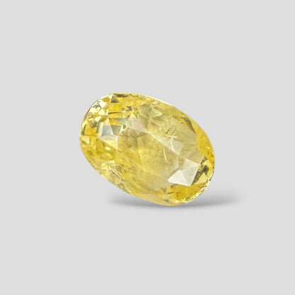 Natural Yellow Sapphire Oval Mixed Cut - 4.01 Carats