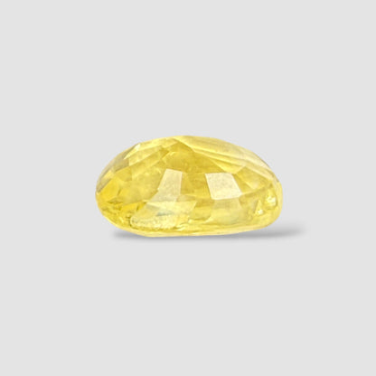 Natural Yellow Sapphire Oval Mixed Cut - 4.01 Carats