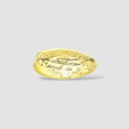 Natural Yellow Sapphire Oval Mixed Cut - 5.03 Carats