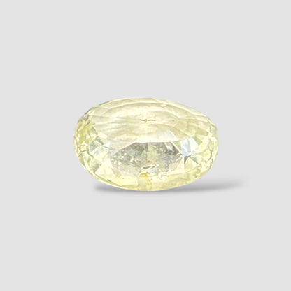 Natural Yellow Sapphire Oval Mixed Cut - 5.55 Carats