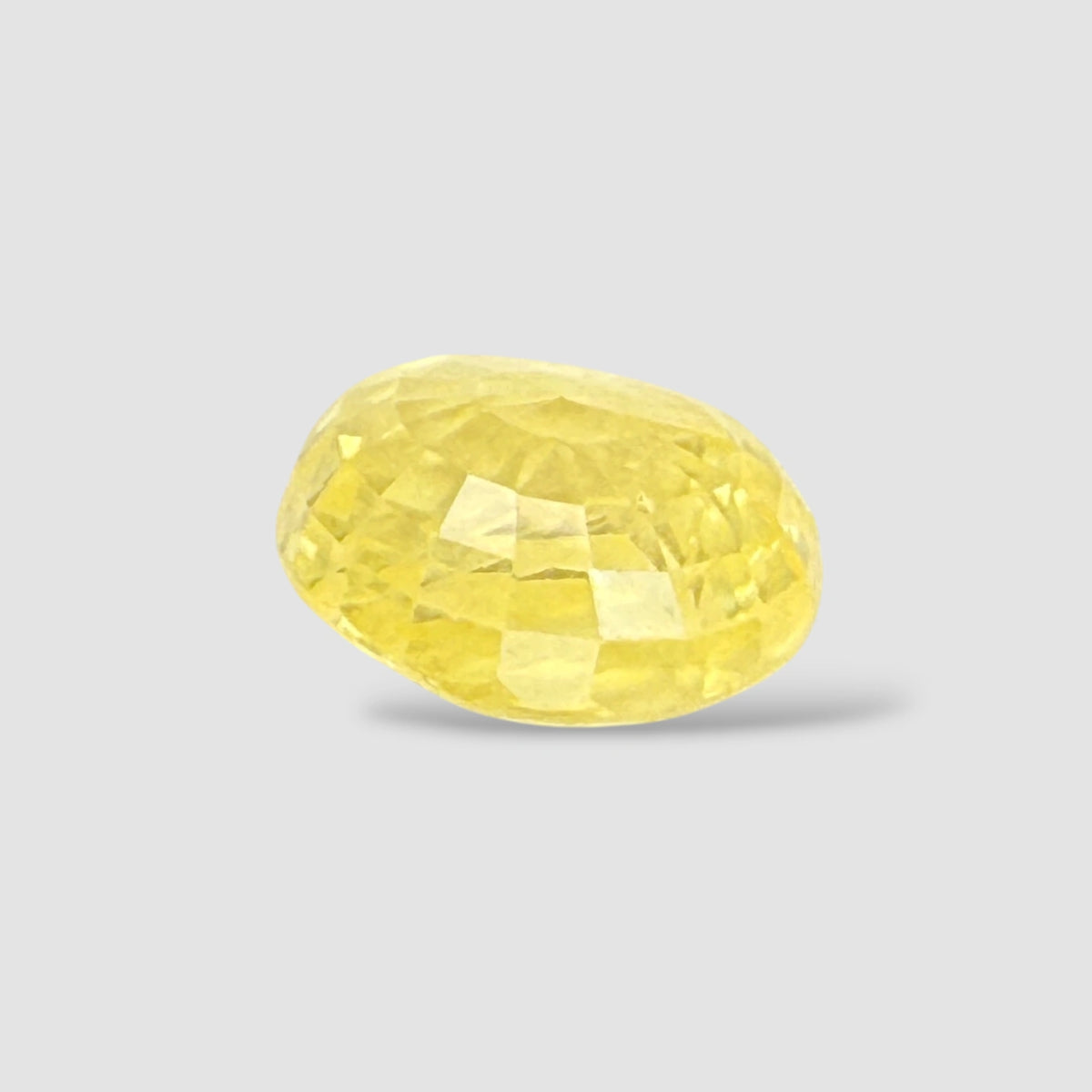 Natural Yellow Sapphire Oval Mixed Cut - 5.88 Carats