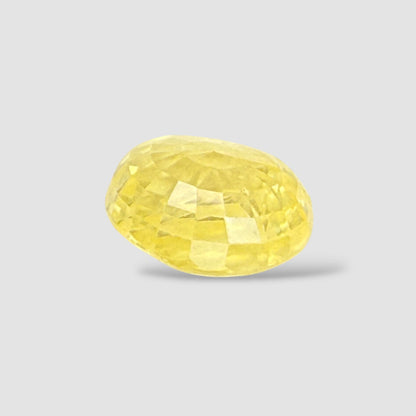 Natural Yellow Sapphire Oval Mixed Cut - 5.88 Carats