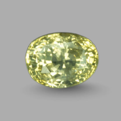 Natural Yellow Sapphire Oval Mixed Cut - 6.19 Carats