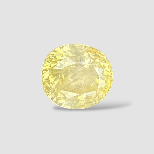 Natural Yellow Sapphire Oval Mixed Cut - 6.61 Carats