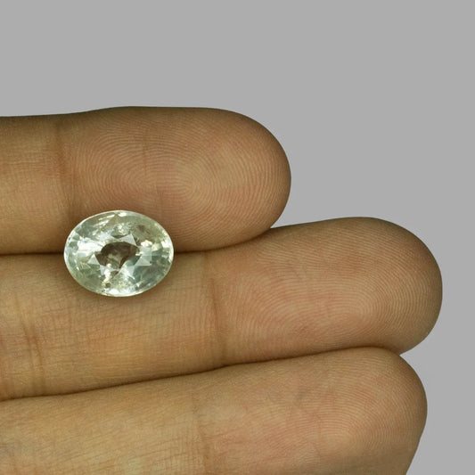 Natural Yellow Sapphire Oval Mixed Cut - 6.84 Carats