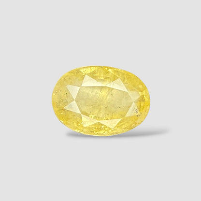 Natural Yellow Sapphire Oval Mixed Cut - 6.99 Carats