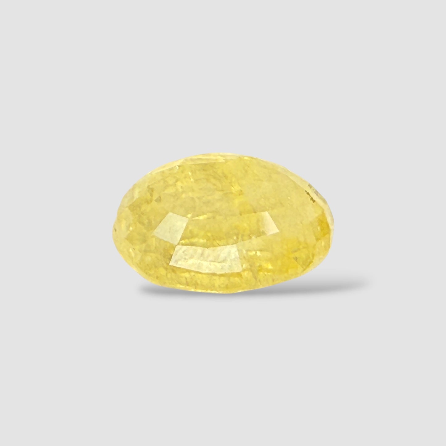 Natural Yellow Sapphire Oval Mixed Cut - 6.99 Carats