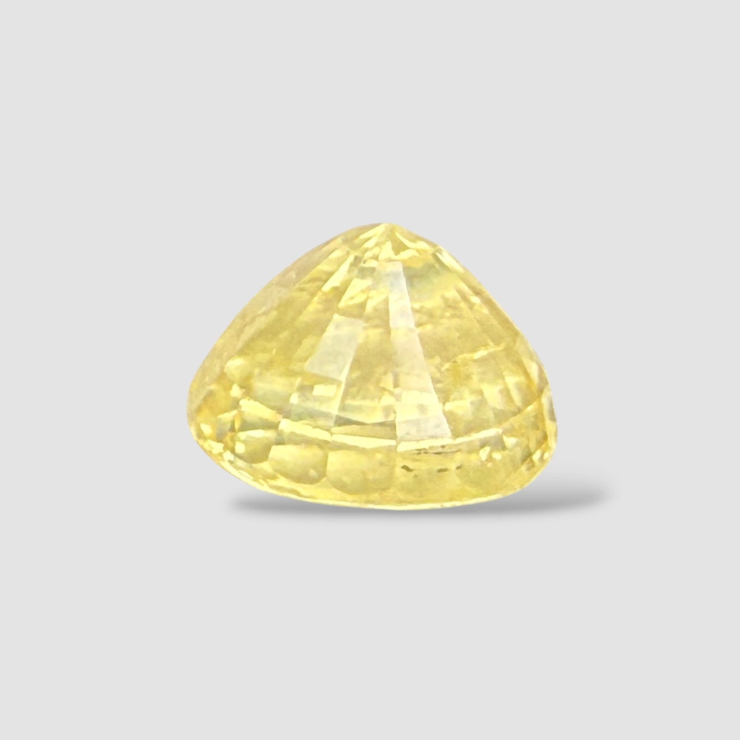 Natural Yellow Sapphire Oval Mixed Cut - 7.2 Carats