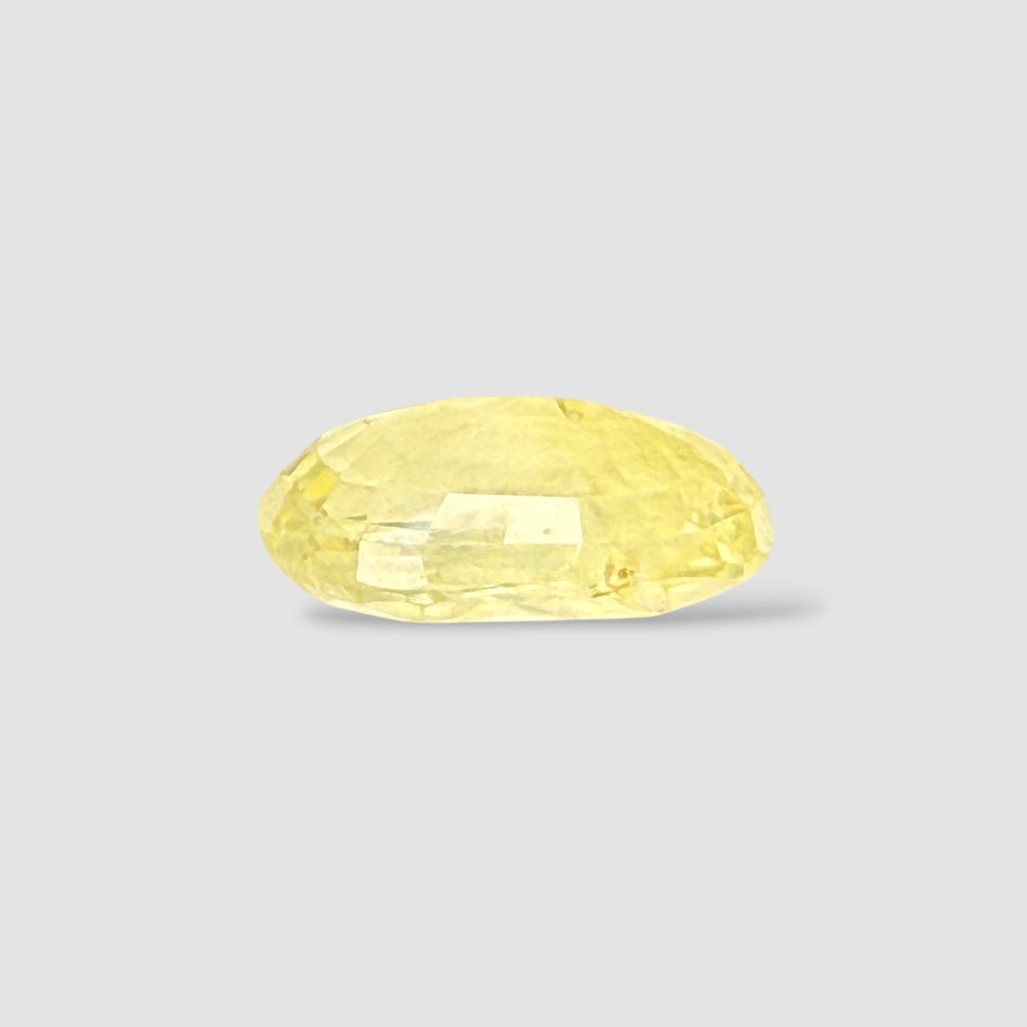 Natural Yellow Sapphire Oval Mixed Cut - 7.48 Carats