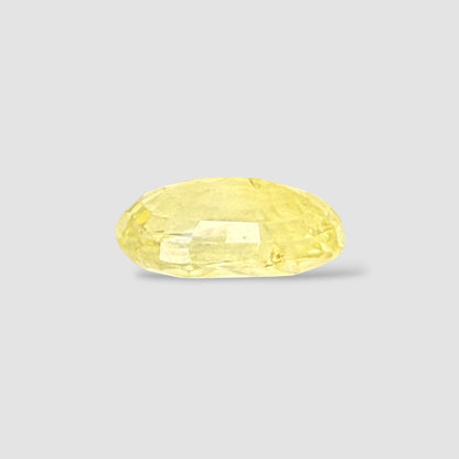 Natural Yellow Sapphire Oval Mixed Cut - 7.48 Carats