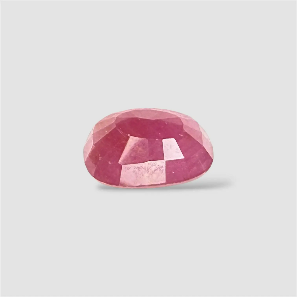 Original Certified Ruby Stone - Cushion 3.72 Carats 10.16x7.37x4.76mm Size