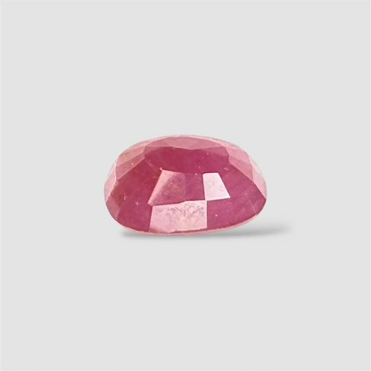 Original Certified Ruby Stone - Cushion 3.72 Carats 10.16x7.37x4.76mm Size