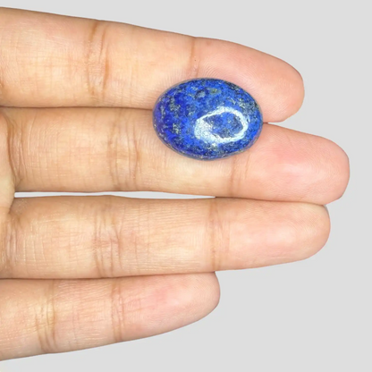 Original Natural Lapis Lazuli In Oval Shape 18.75 Carats
