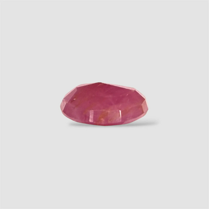 Premium Natural Ruby Stone - Oval 6.96 Carats 13.06x9.67x5.72mm Size