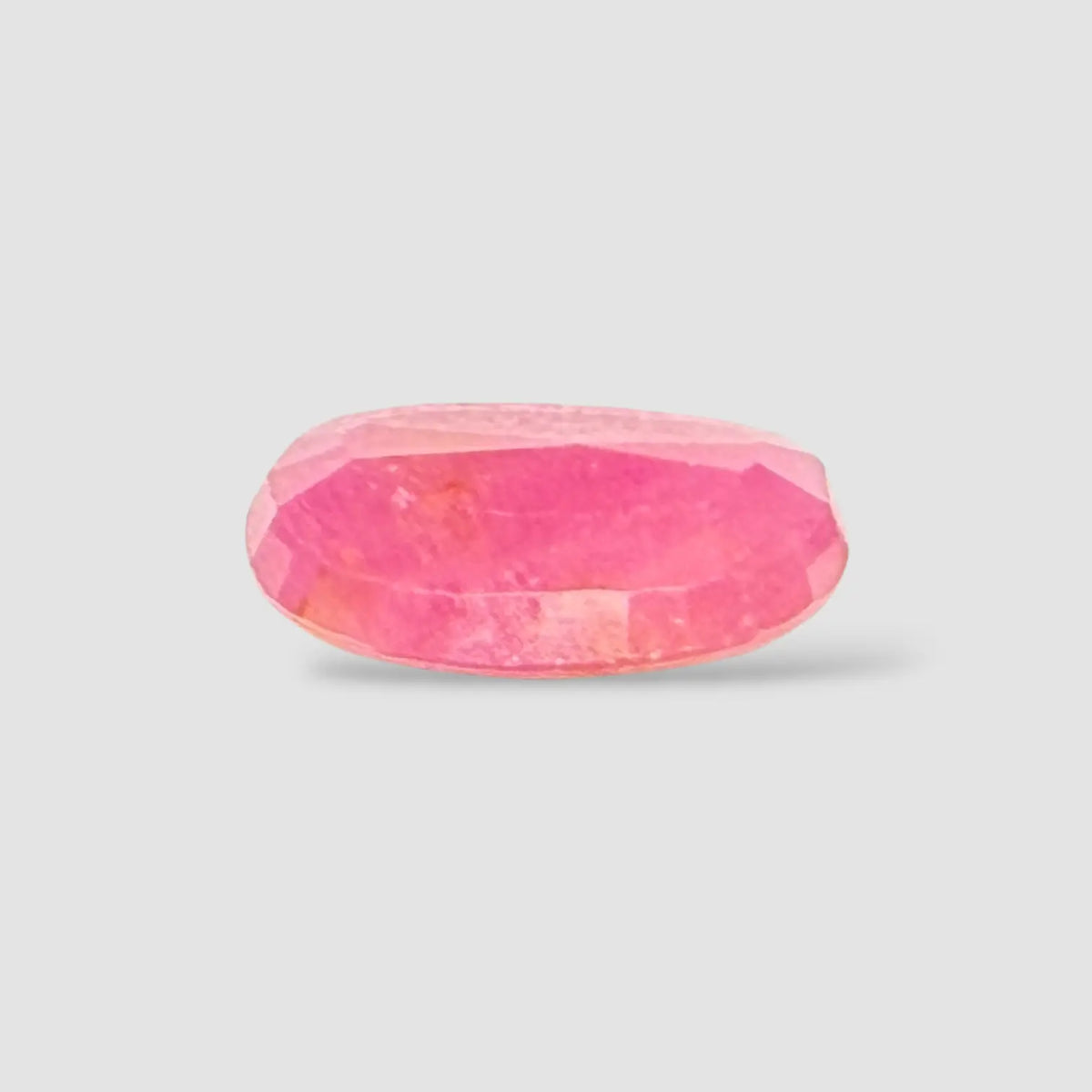 Natural Certified Ruby - Oval 5.28 Carats 12.79x9.21x4.36mm Size