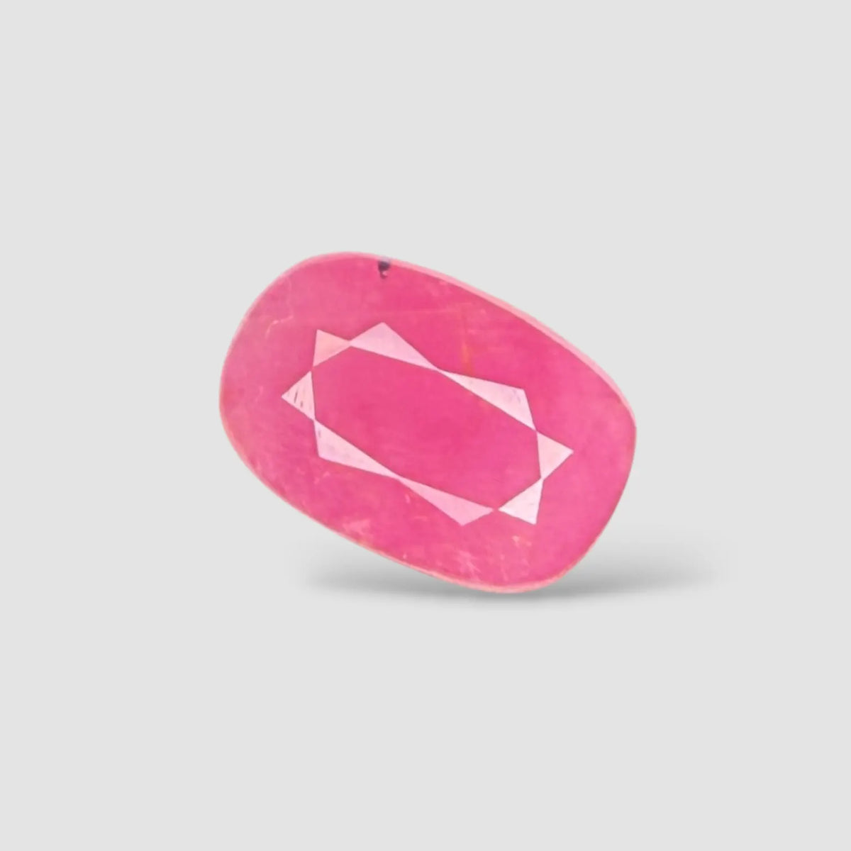 Original Ruby Stone for Sale - Cushion 3.73 Carats 10.82x7.25x4.54mm Size
