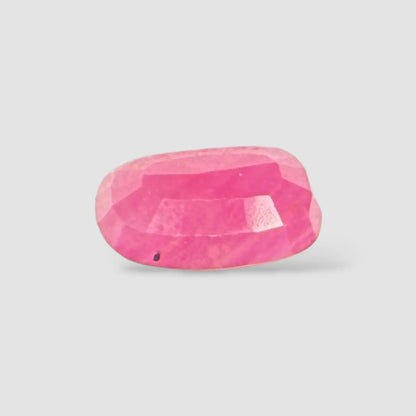 Original Ruby Stone for Sale - Cushion 3.73 Carats 10.82x7.25x4.54mm Size